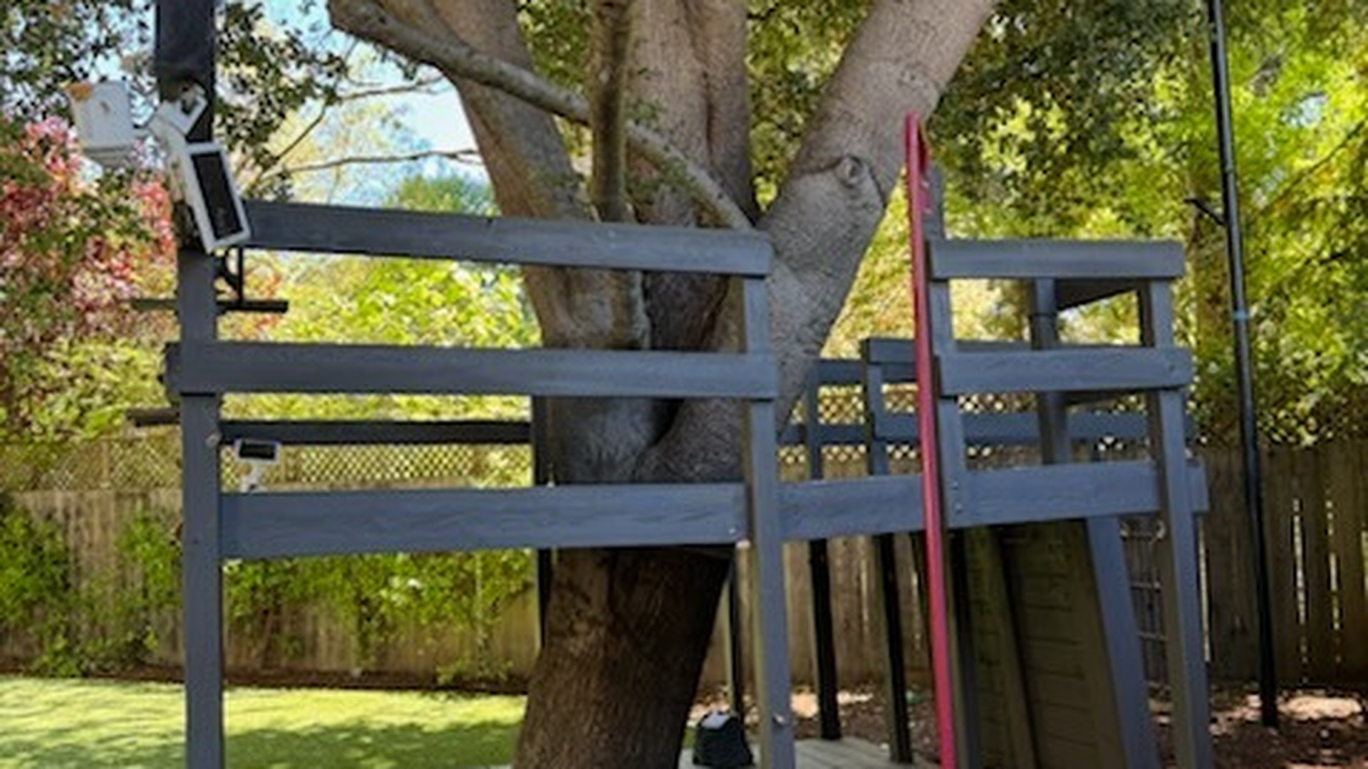 Contractor work in progress