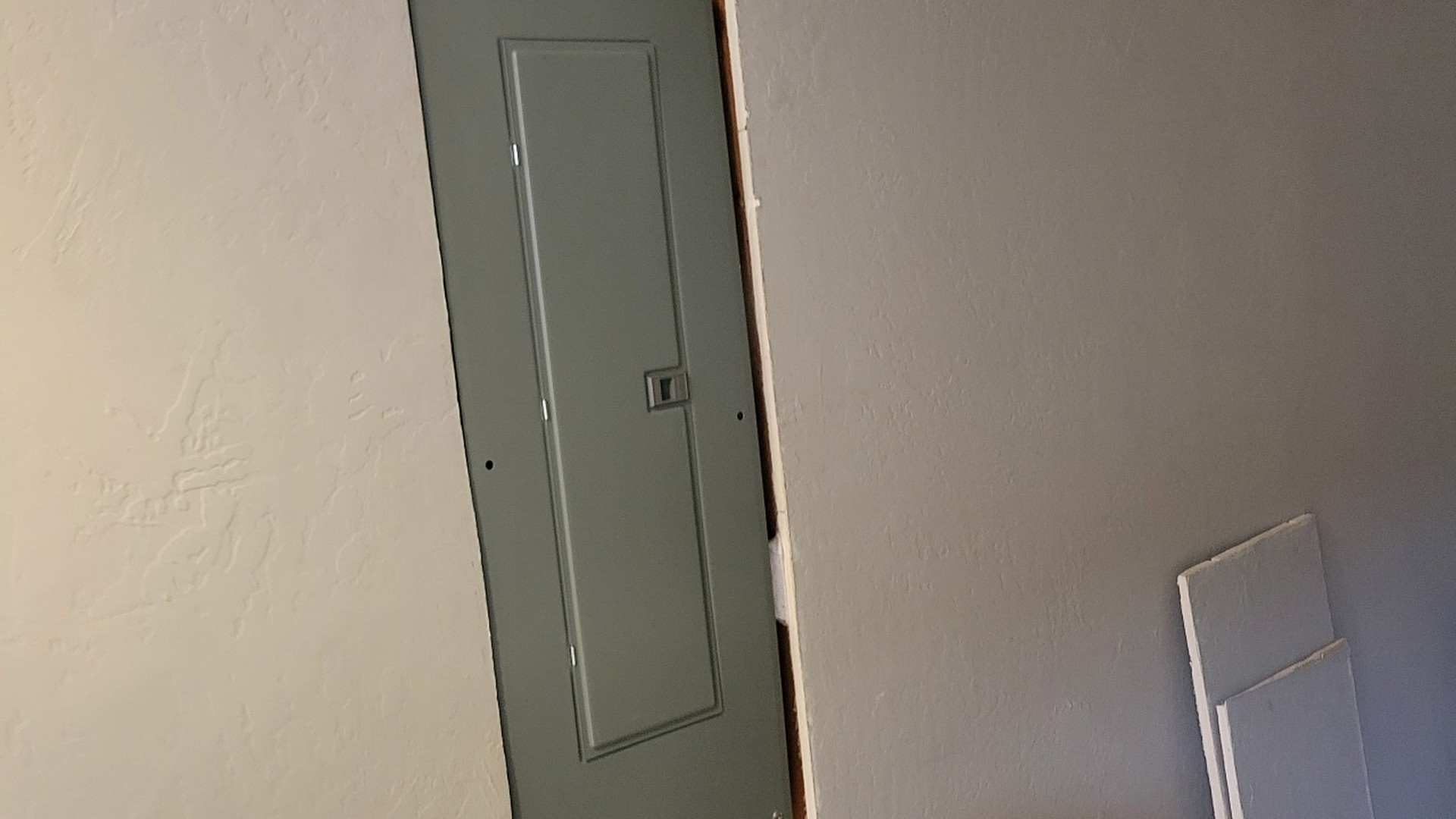 Completed construction detail